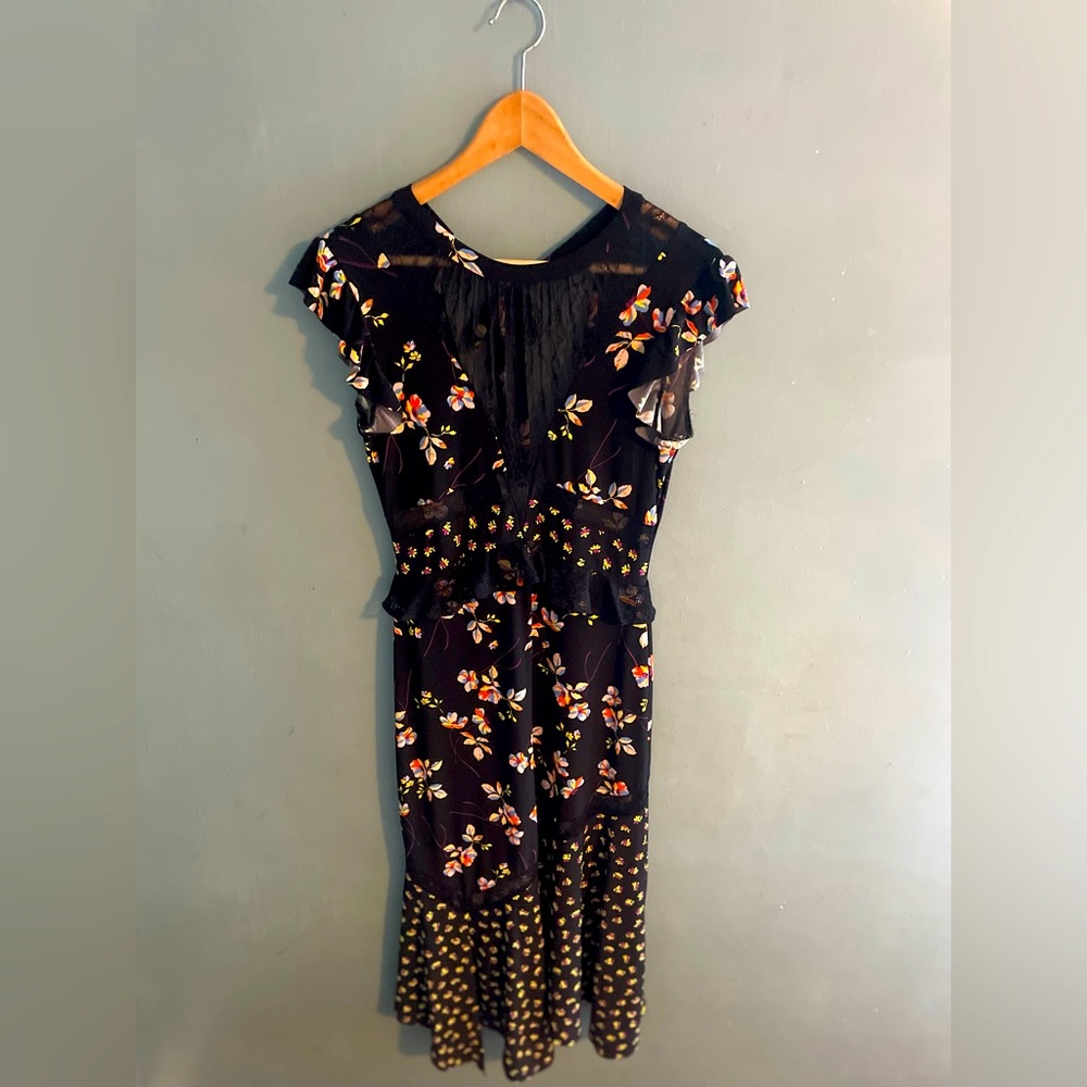 Silky, sexy, backless lace. Perfect date night dress.